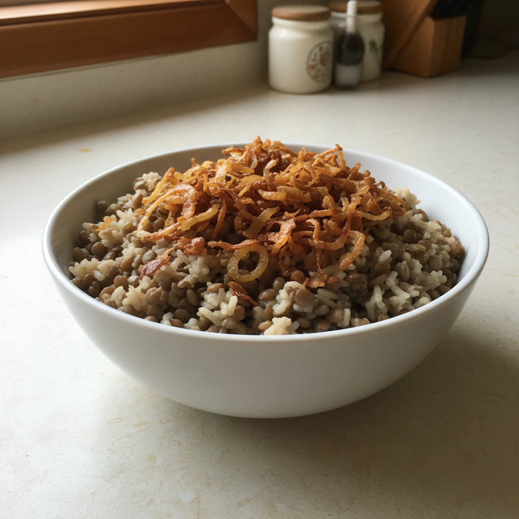 Receita de Arroz com Lentilha e Cebola Caramelizada - Dicas e Dicas