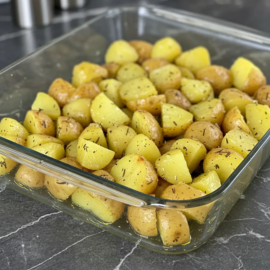 Receita de Batatas Assadas ao Alecrim - Dicas e Dicas