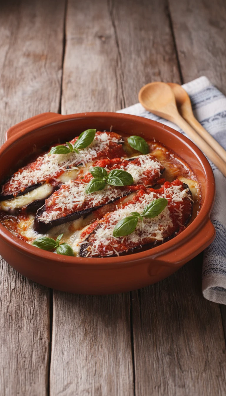 Receita de Berinjela à Parmegiana - Dicas e Dicas