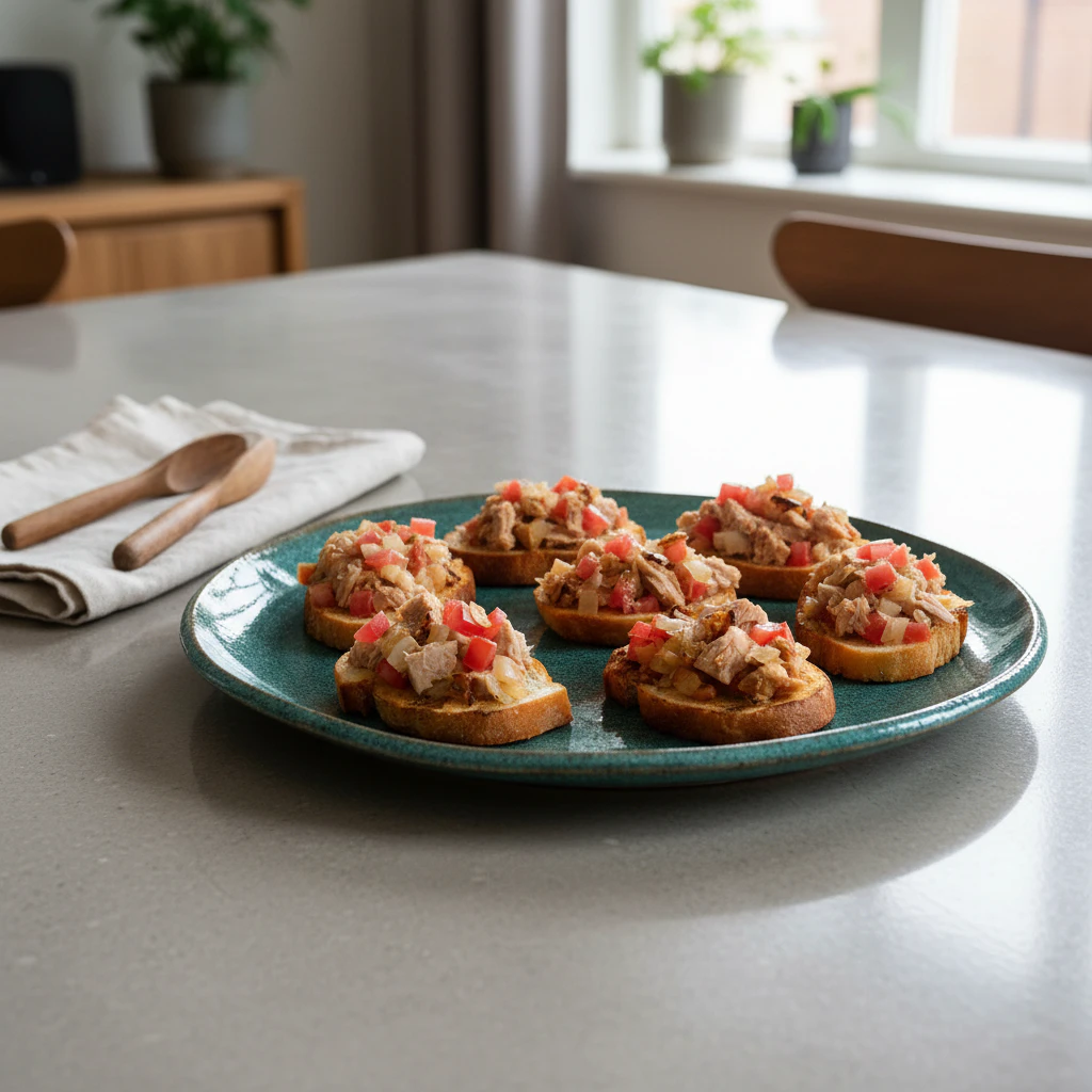Receita de Bruschetta de Atum - Dicas e Dicas