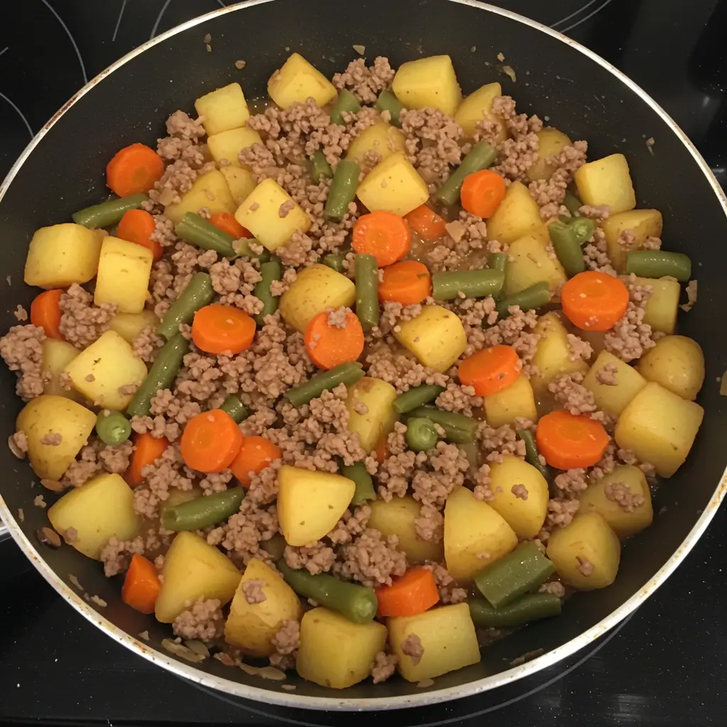 Receita de Carne Moída com Jardineira de Legumes - Dicas e Dicas