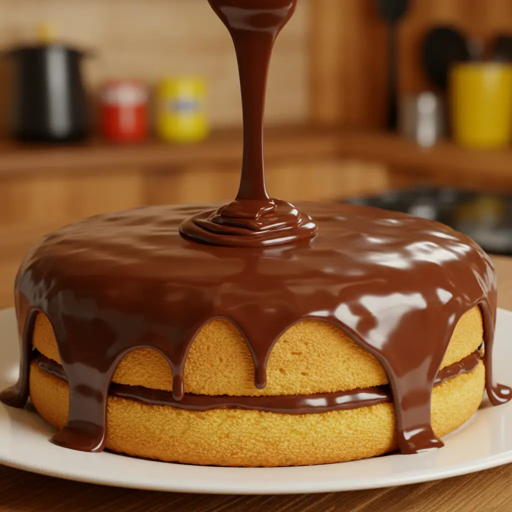 Receita de Cobertura de chocolate com creme de leite - Dicas e Dicas