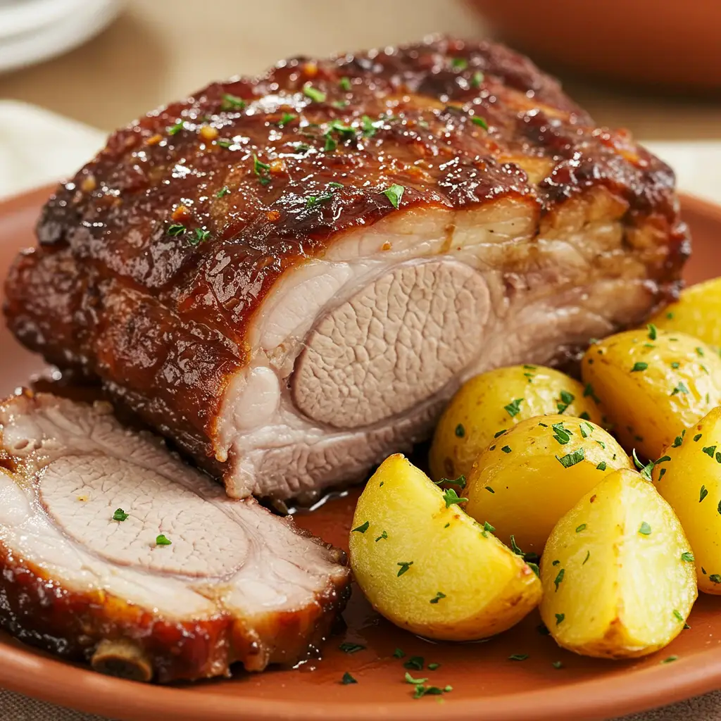Receita de Costela de Porco Assada com Batatas - Dicas e Dicas