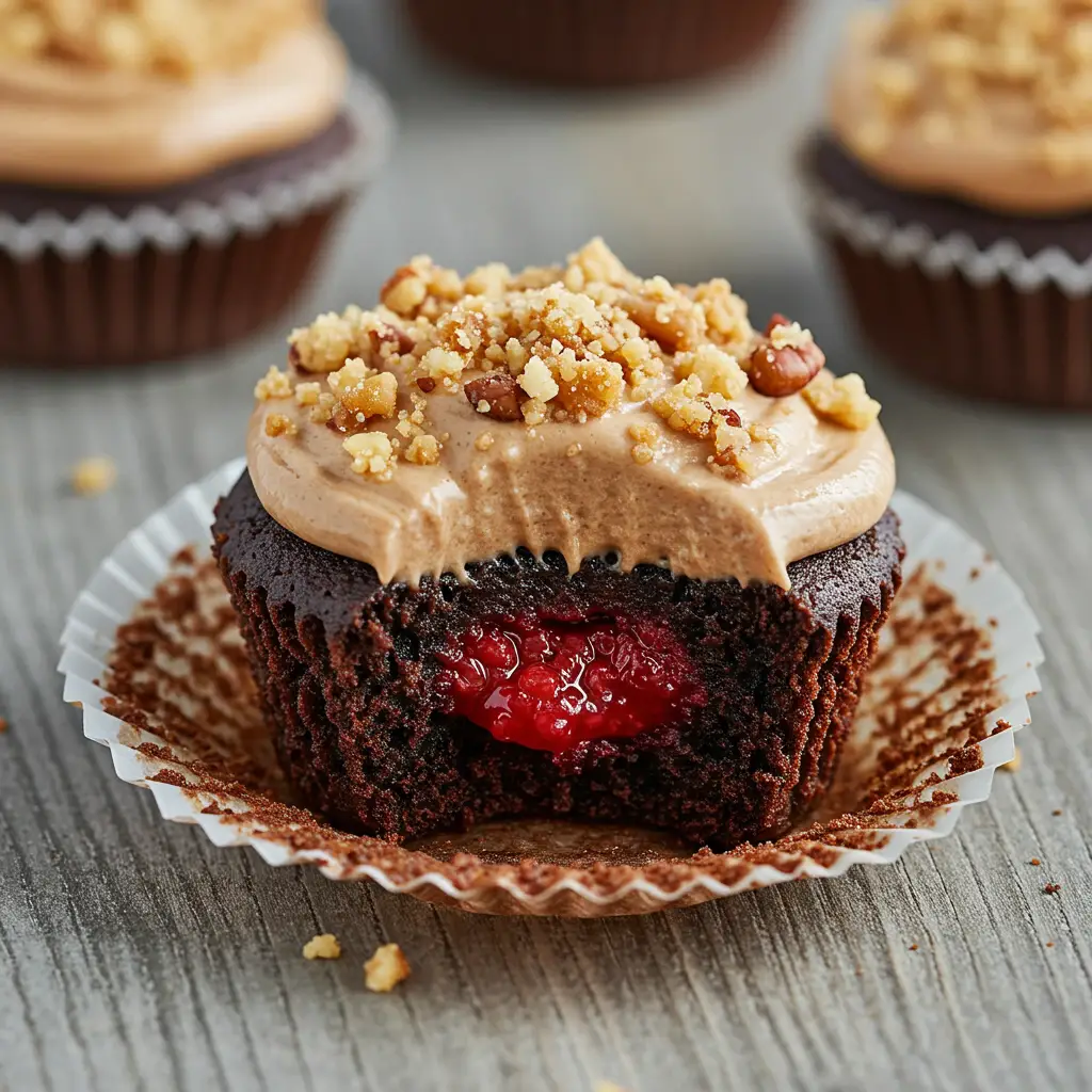 Receita de Deliciosos Queques de Chocolate com Framboesa - Dicas e Dicas