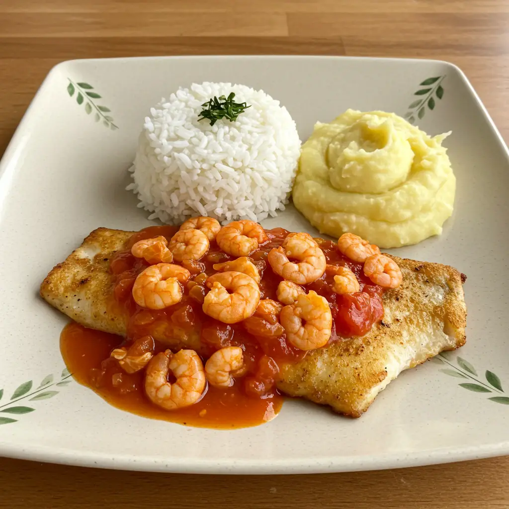 Receita de Filé de Merluza ao Molho de Camarão - Dicas e Dicas