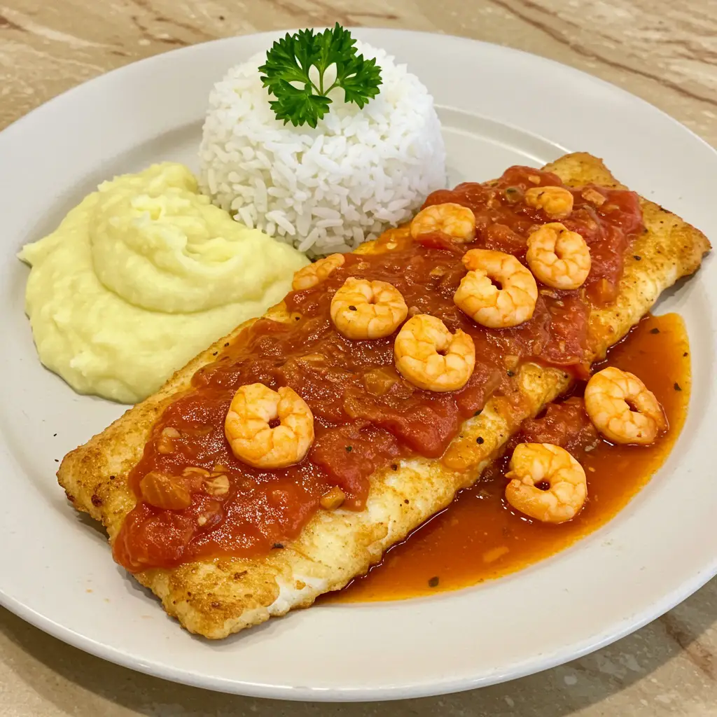 Receita de Filé de Merluza ao Molho de Camarão - Dicas e Dicas