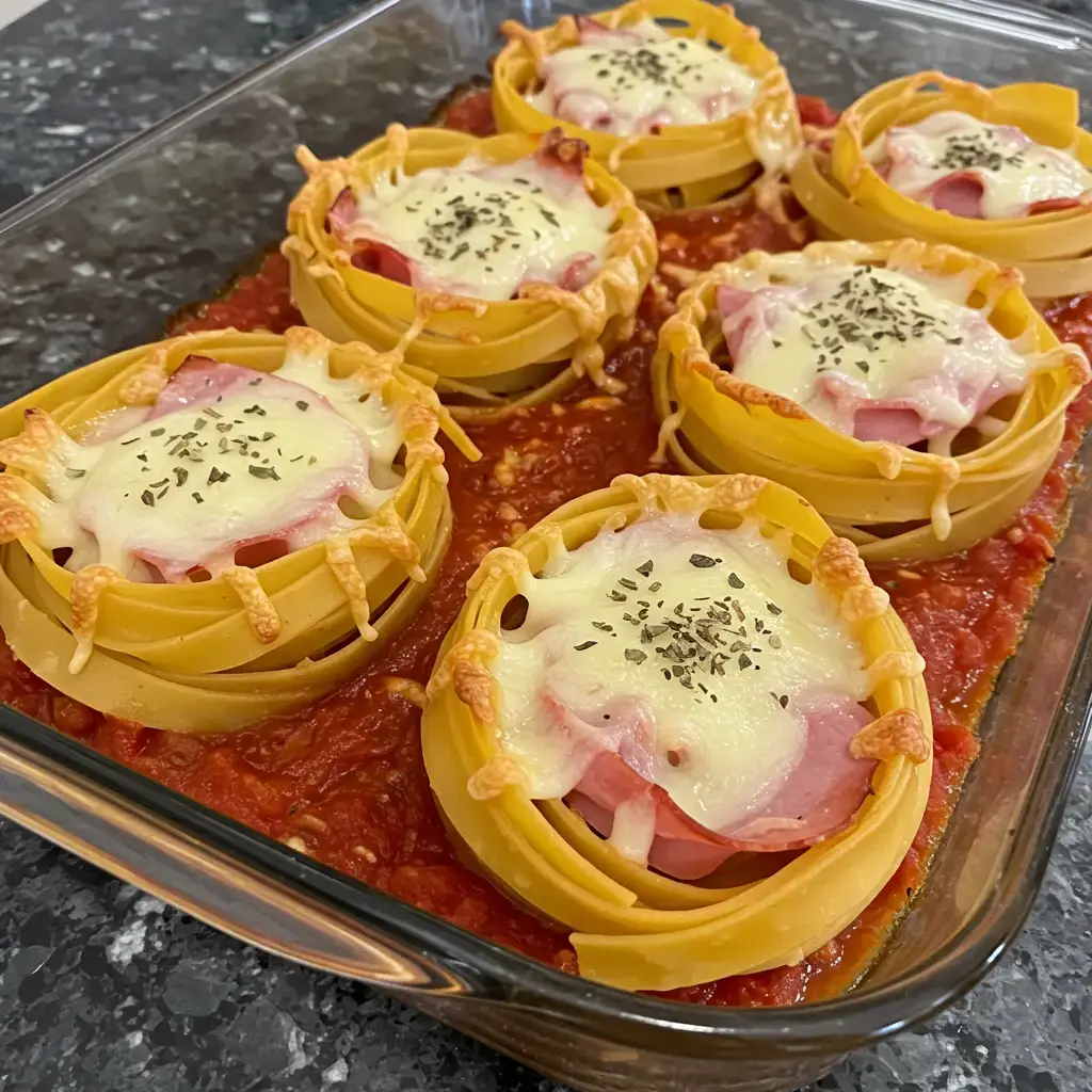 Receita de Macarrão Ninho Gratinado ao Molho de Tomate - Dicas e Dicas