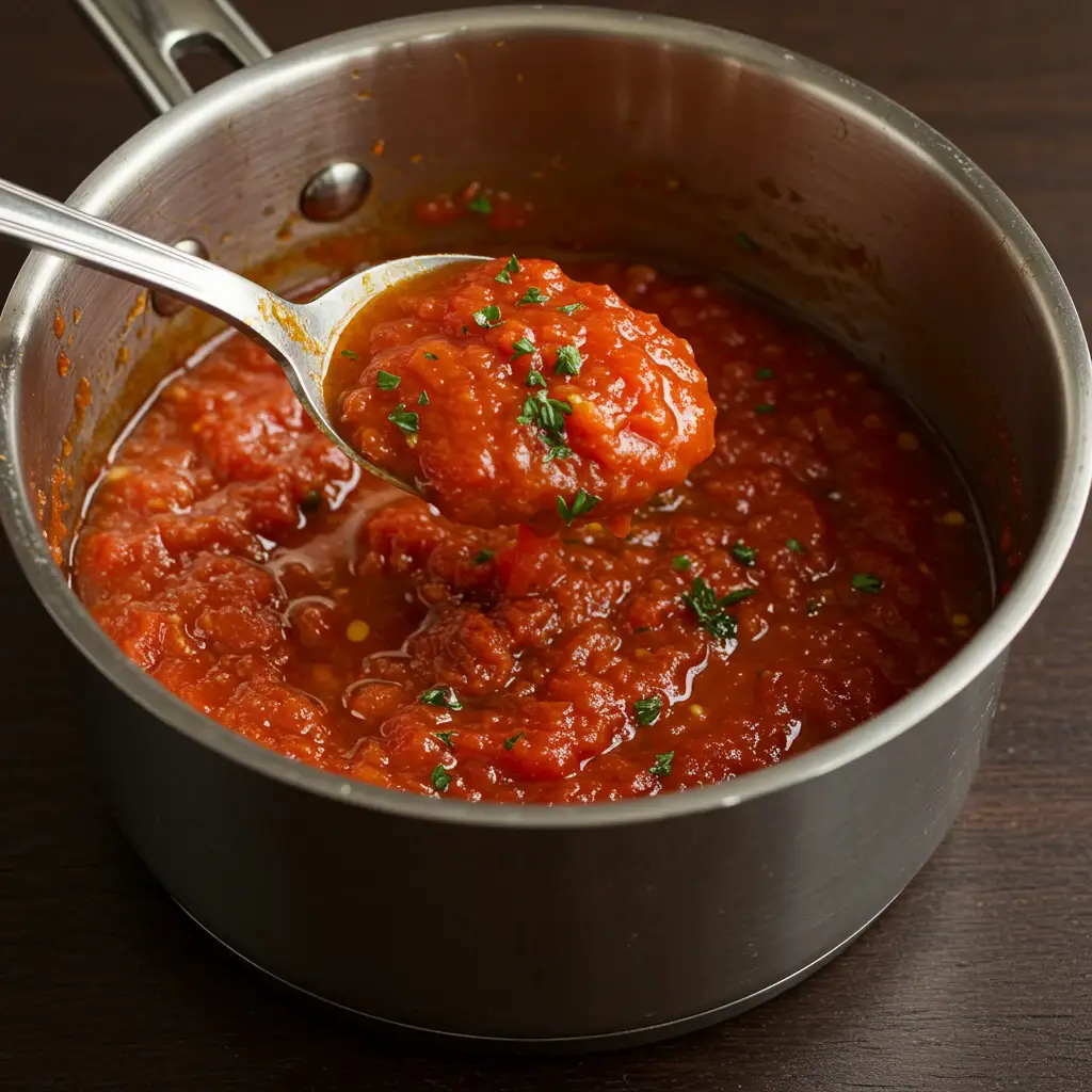 Receita de Molho de Tomate para Bife à Parmegiana da Elena - Dicas e Dicas