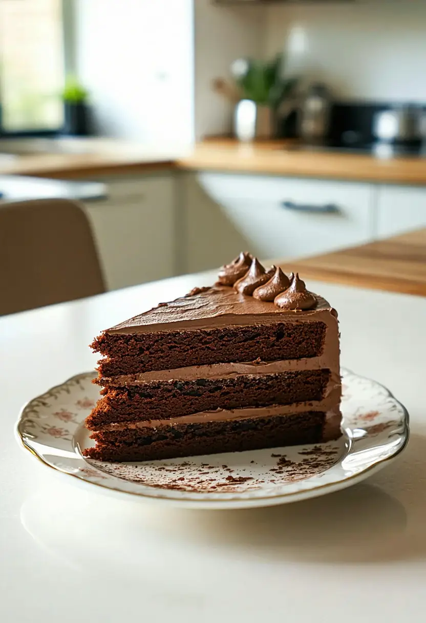 Receita de Bolo de Camadas de Chocolate Rico - Dicas e Dicas