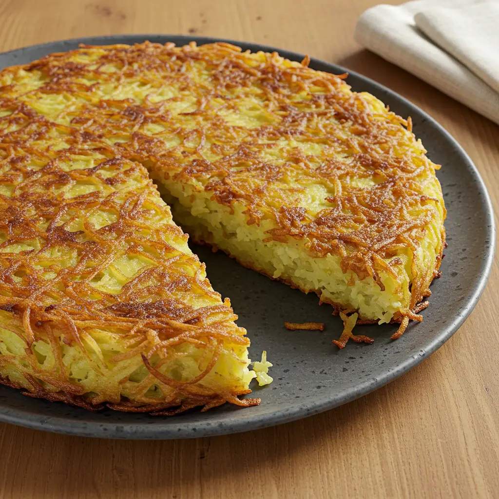 Receita de Rosti de Batata com Bacon e Muçarela - Dicas e Dicas