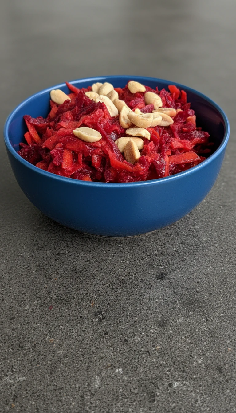 Receita de Salada de Beterraba e Cenoura com Amendoim - Dicas e Dicas