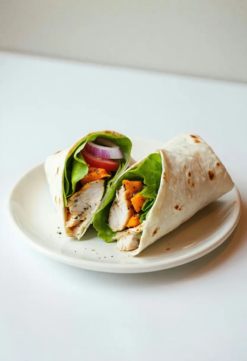Receita de Wrap de Batata Doce e Frango - Dicas e Dicas